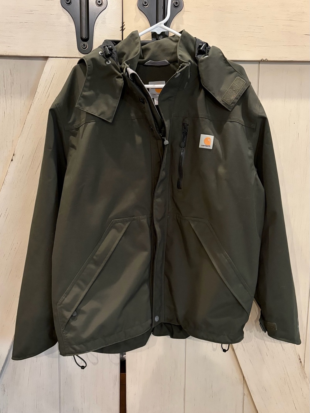 Carhartt Shoreline Waterproof Breathable Jacket Storm Defender Size Large